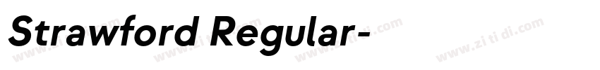 Strawford Regular字体转换 Strawford Regular字体转换
